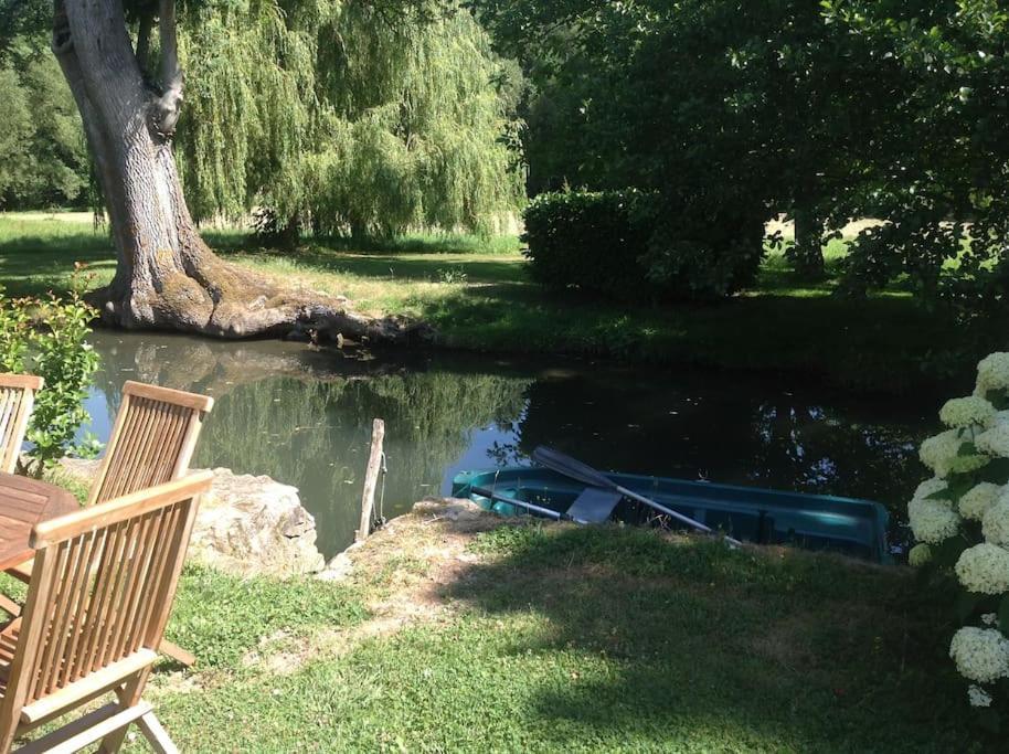 Saint-Hilaire-les-Andresis Le Foulon - Moulin De Charme - 1 Heure 30 De Paris 빌라 외부 사진