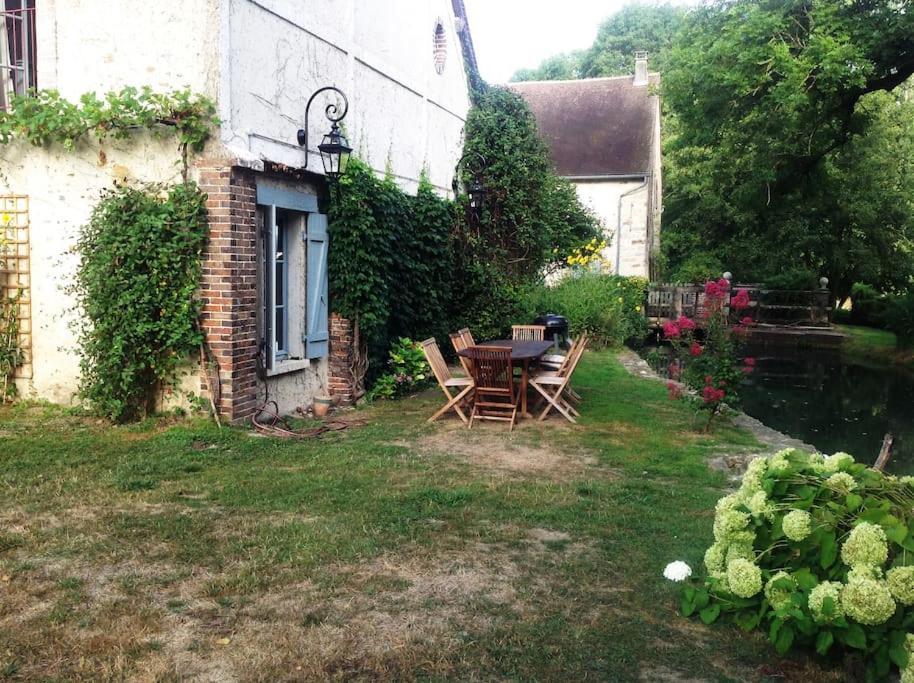 Saint-Hilaire-les-Andresis Le Foulon - Moulin De Charme - 1 Heure 30 De Paris 빌라 외부 사진