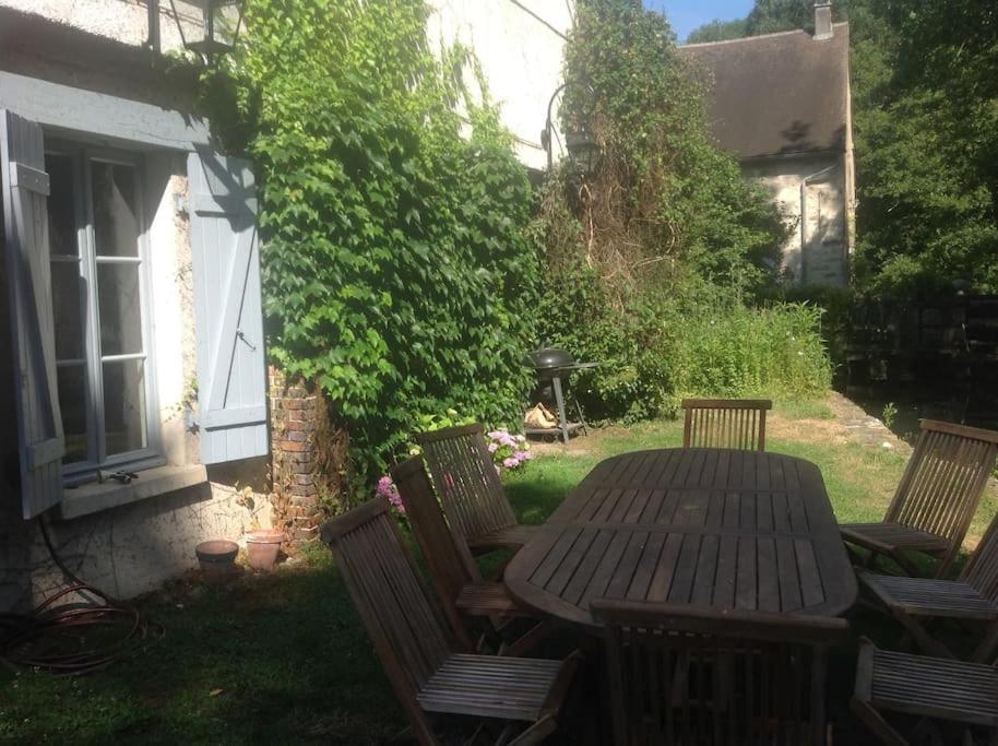 Saint-Hilaire-les-Andresis Le Foulon - Moulin De Charme - 1 Heure 30 De Paris 빌라 외부 사진