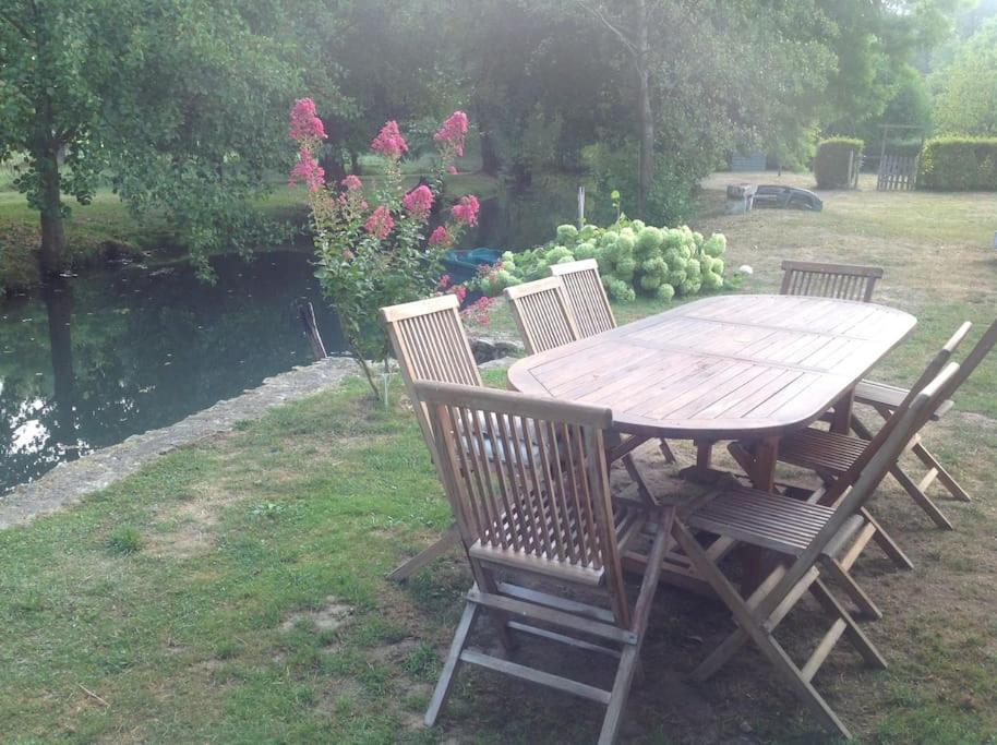 Saint-Hilaire-les-Andresis Le Foulon - Moulin De Charme - 1 Heure 30 De Paris 빌라 외부 사진