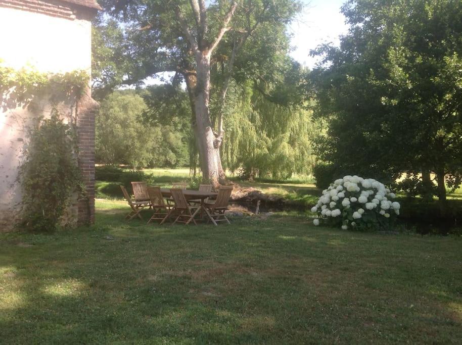 Saint-Hilaire-les-Andresis Le Foulon - Moulin De Charme - 1 Heure 30 De Paris 빌라 외부 사진